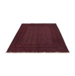 Afghan Rug - Filpa - 238 x 166 cm - dark red