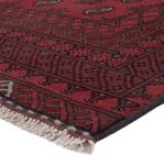 Afghan Rug - Filpa - 242 x 164 cm - dark red