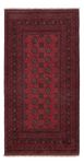 Runner Afghan Rug - Filpa - 194 x 99 cm - dark red