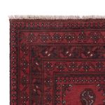 Runner Afghan Rug - Filpa - 194 x 99 cm - dark red