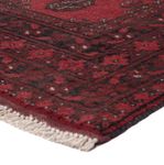 Runner Afghan Rug - Filpa - 197 x 101 cm - dark red