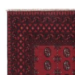 Afghan Rug - Filpa - 199 x 149 cm - dark red