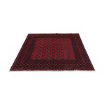 Afghan Rug - Filpa - 199 x 149 cm - dark red
