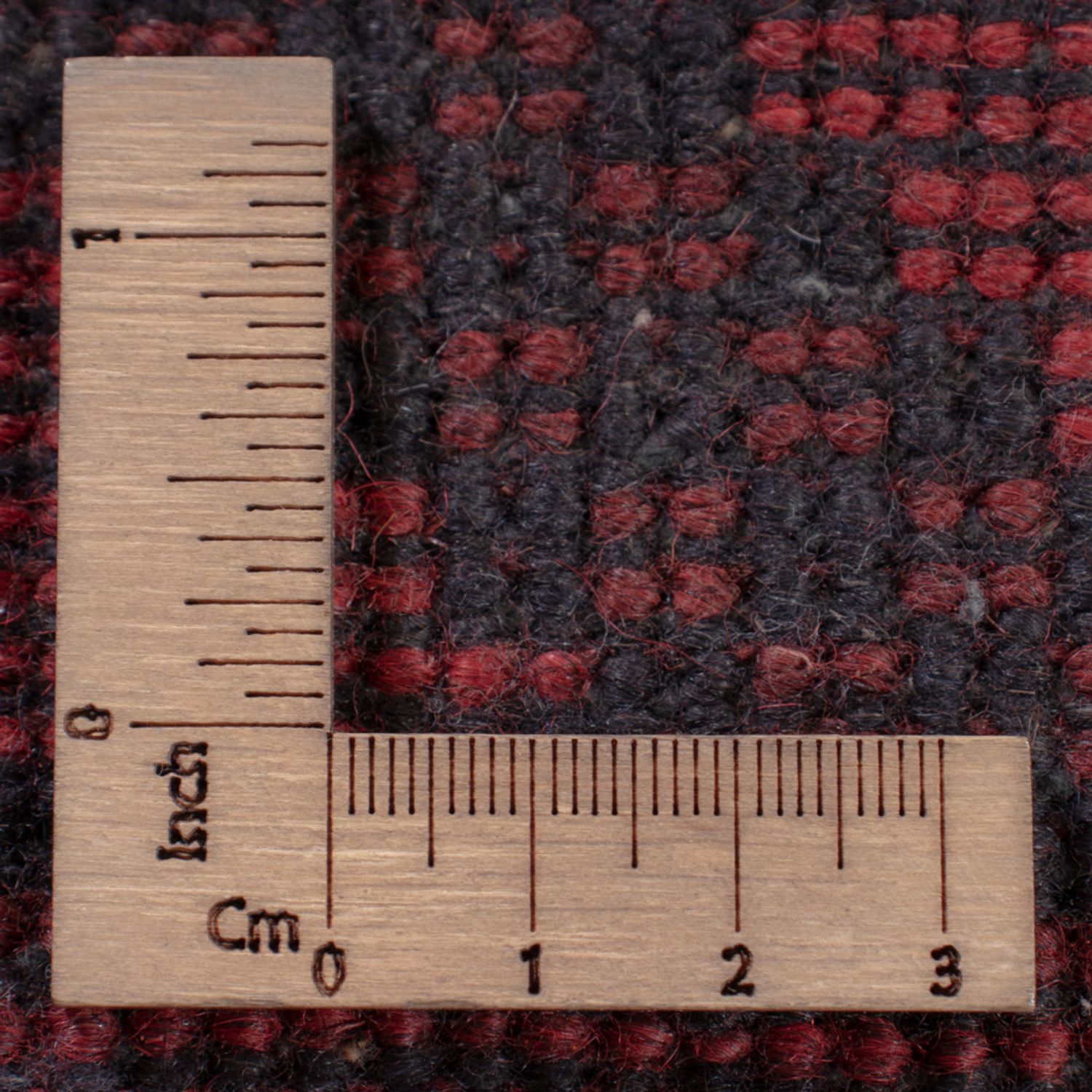 Afghan Rug - Filpa - 242 x 162 cm - dark red