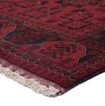 Runner Afghan Rug - Kunduz - 295 x 79 cm - dark red