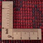 Runner Afghan Rug - Kunduz - 297 x 80 cm - dark red