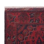 Runner Afghan Rug - Kunduz - 298 x 81 cm - dark red