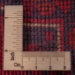 Runner Afghan Rug - Kunduz - 298 x 81 cm - dark red