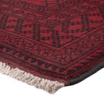 Runner Afghan Rug - Filpa - 189 x 102 cm - dark red