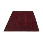 Runner Afghan Rug - Filpa - 189 x 102 cm - dark red