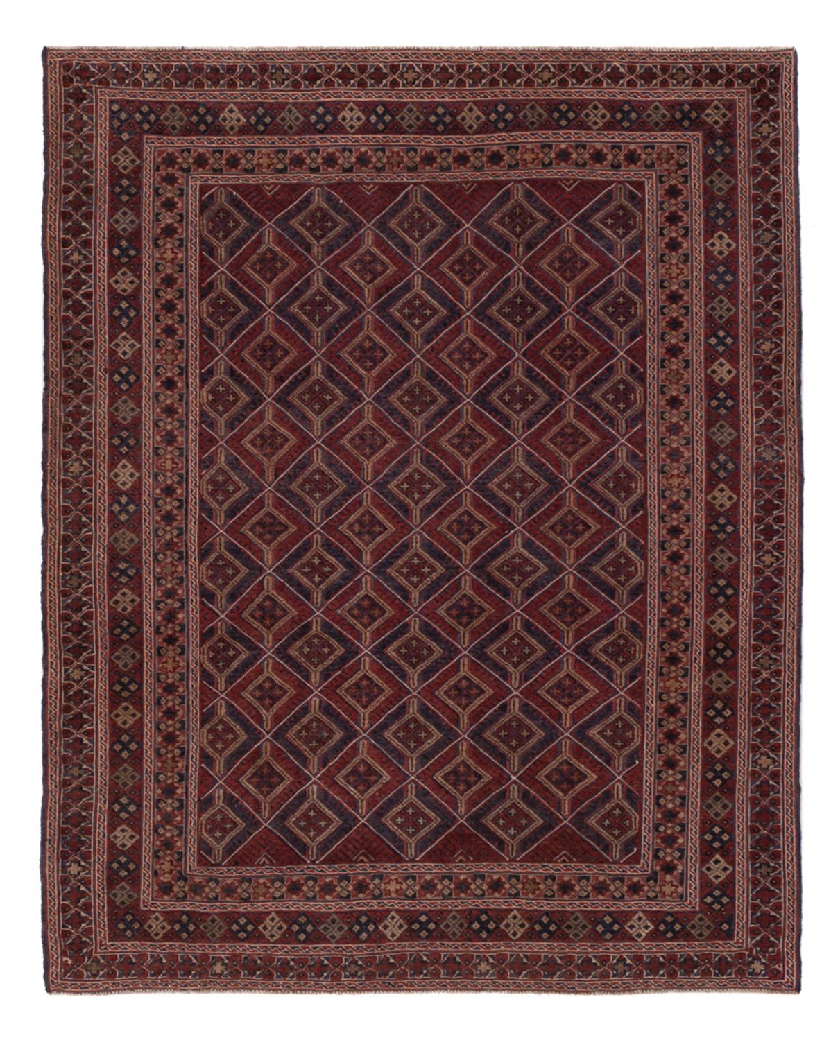 Kelim Rug - Oriental - 188 x 155 cm - dark beige