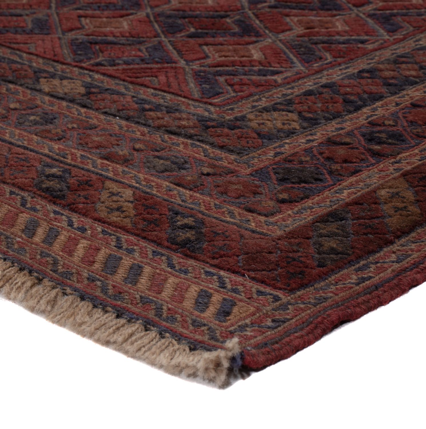 Kelim Rug - Oriental - 195 x 152 cm - dark beige
