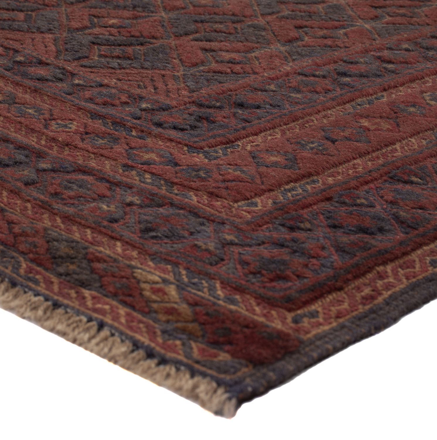 Kelimteppe - Orientalsk - 202 x 149 cm - mørk beige