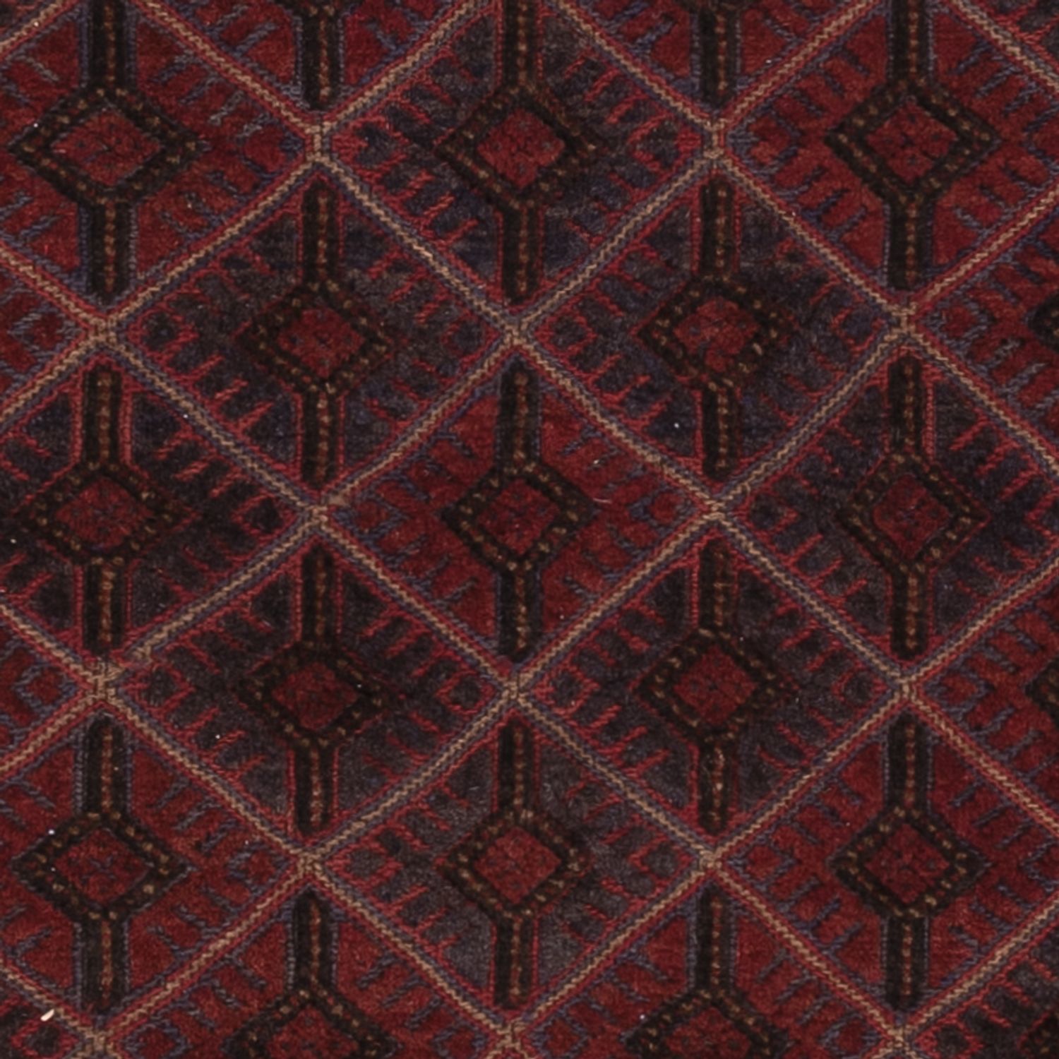 Kelimteppe - Orientalsk - 200 x 148 cm - mørk beige