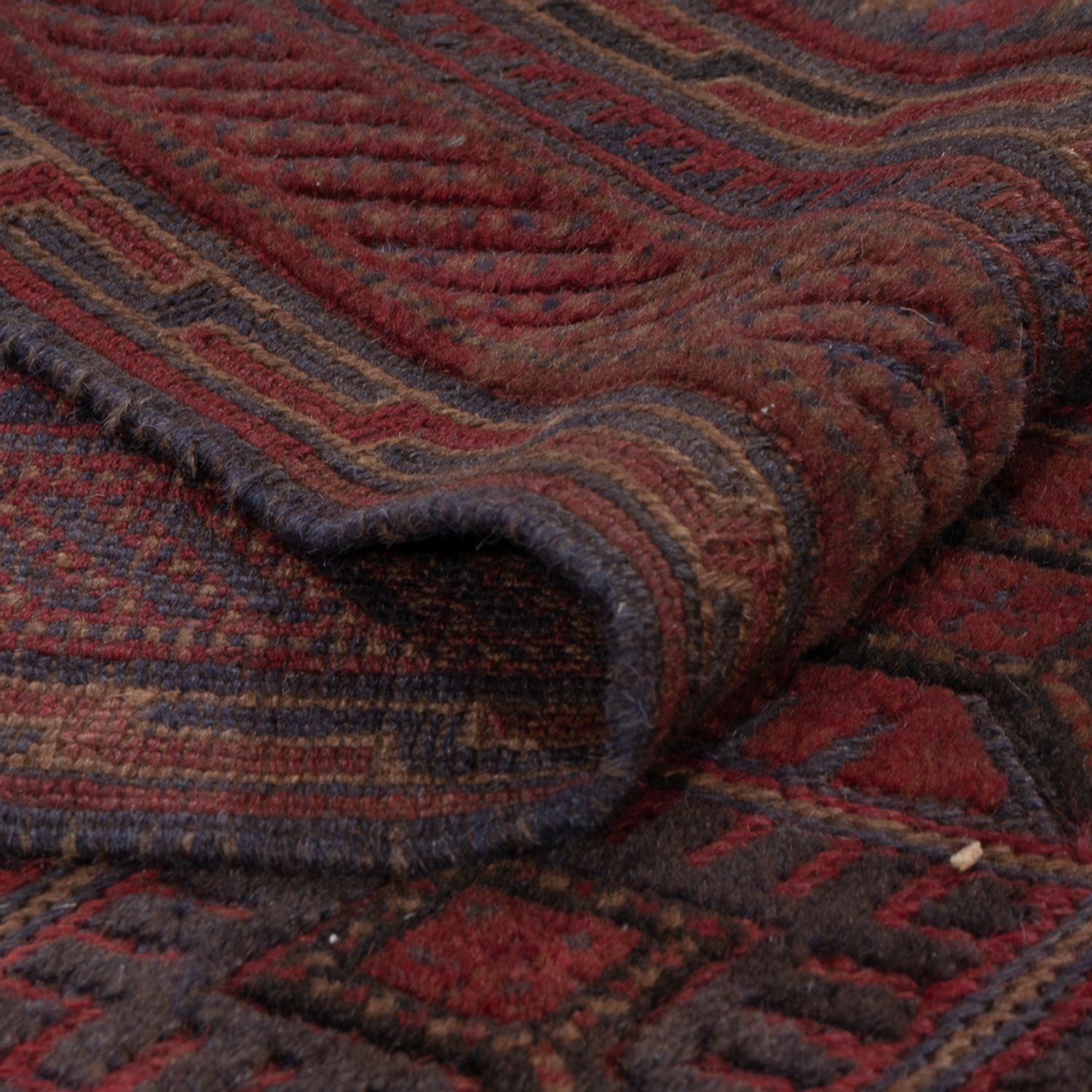 Kelimteppe - Orientalsk - 200 x 148 cm - mørk beige