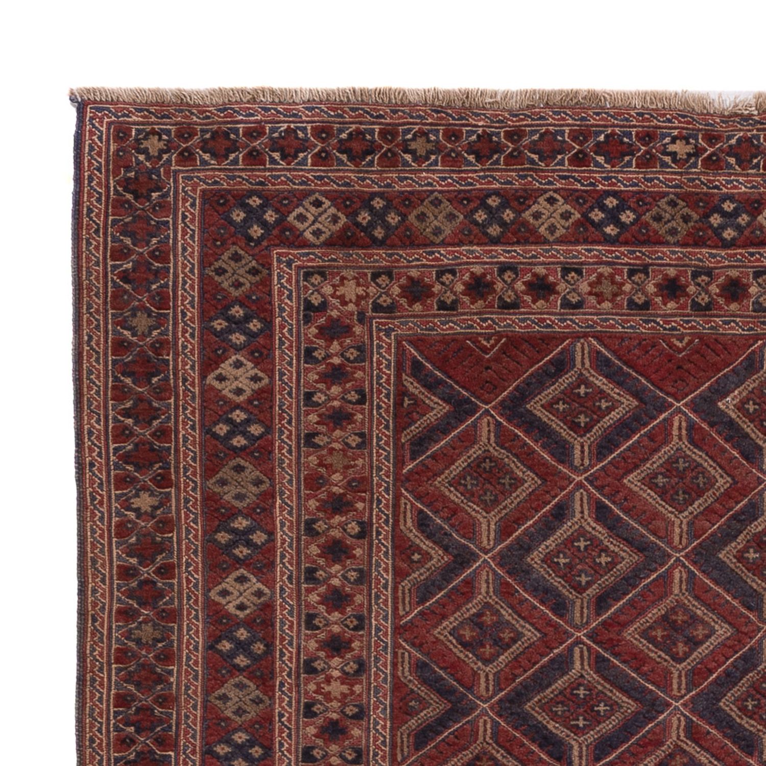 Kelim Rug - Oriental - 198 x 150 cm - dark beige
