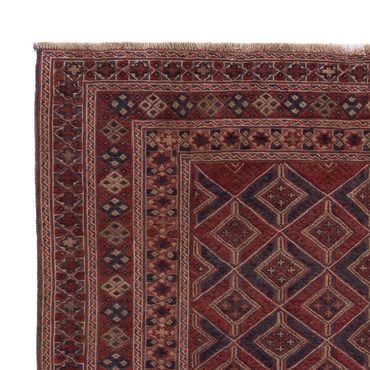 Kelim Rug - Oriental - 198 x 150 cm - dark beige