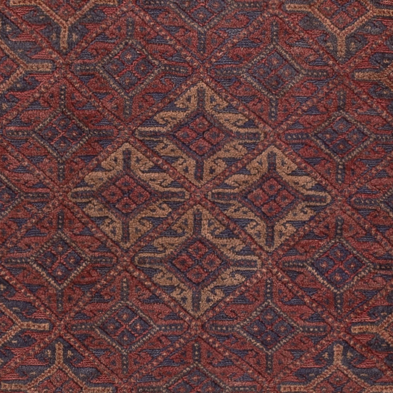 Kelimteppe - Orientalsk - 190 x 157 cm - mørk beige