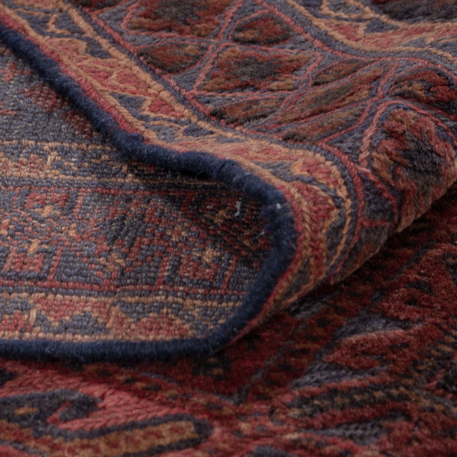 Kelimteppe - Orientalsk - 190 x 157 cm - mørk beige