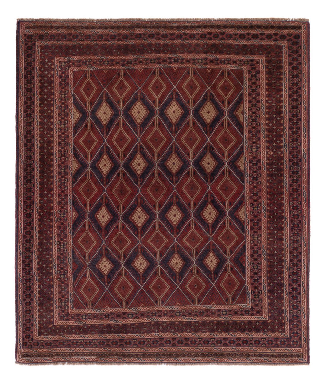 Kelim Rug - Oriental - 190 x 164 cm - dark beige