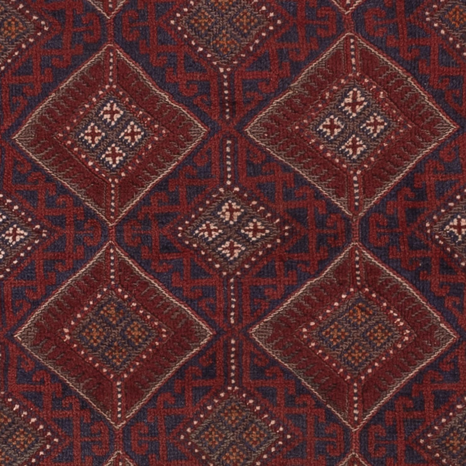 Runner Kelim Rug - Oriental - 187 x 157 cm - dark beige