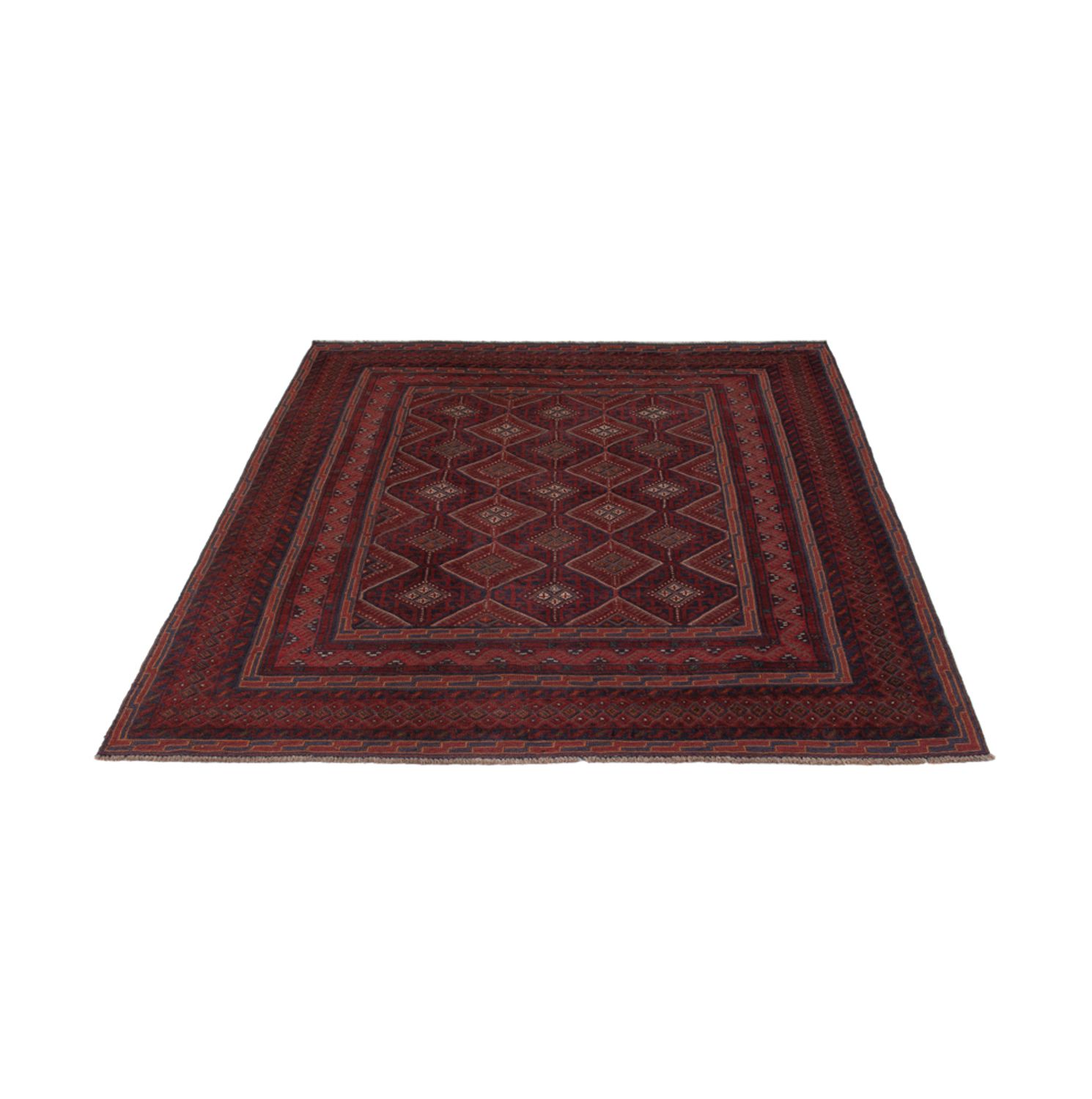 Runner Kelim Rug - Oriental - 187 x 157 cm - dark beige