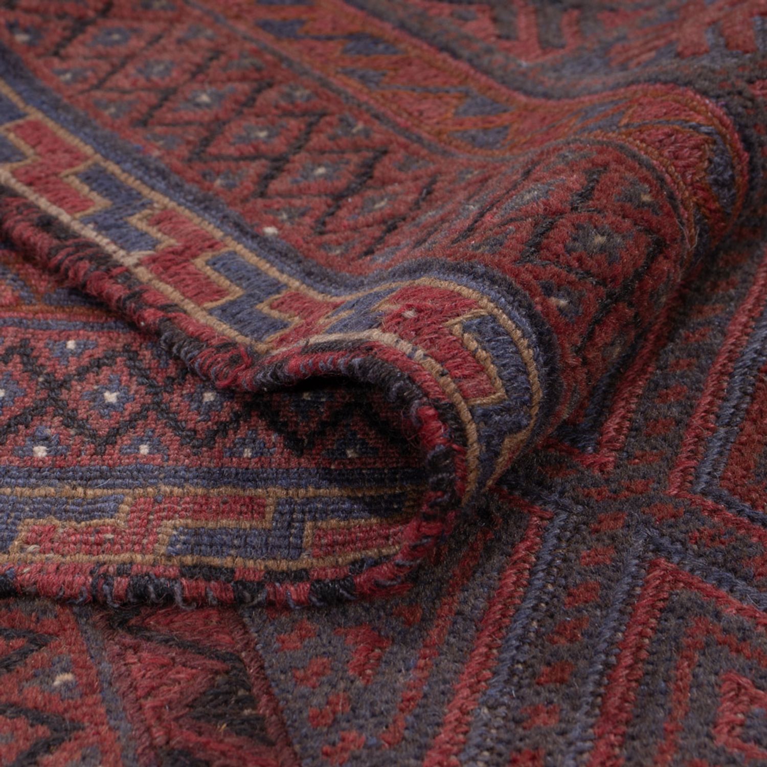 Kelim Rug - Oriental - 202 x 170 cm - dark beige