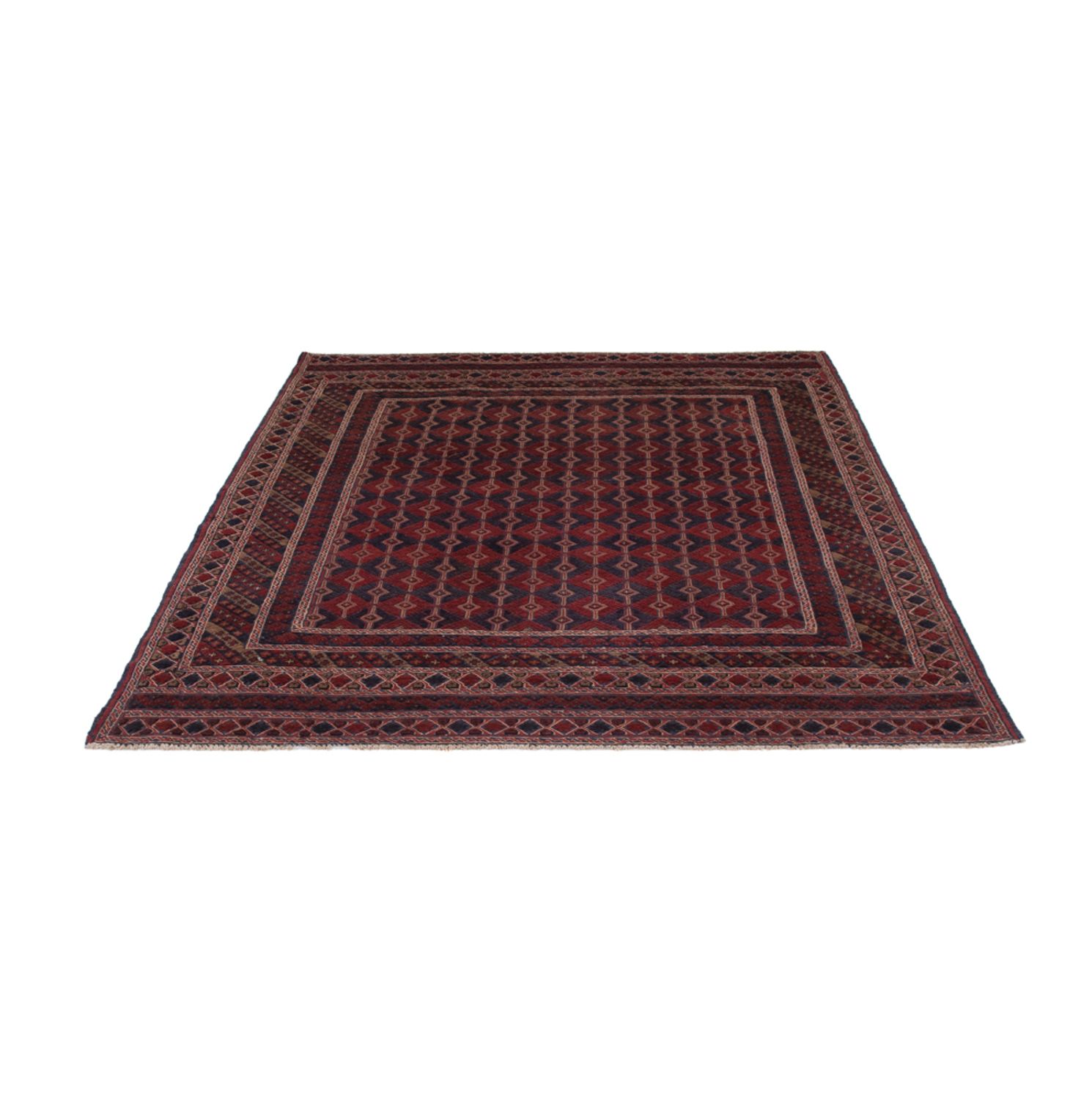 Kelim Rug - Oriental - 190 x 160 cm - dark beige