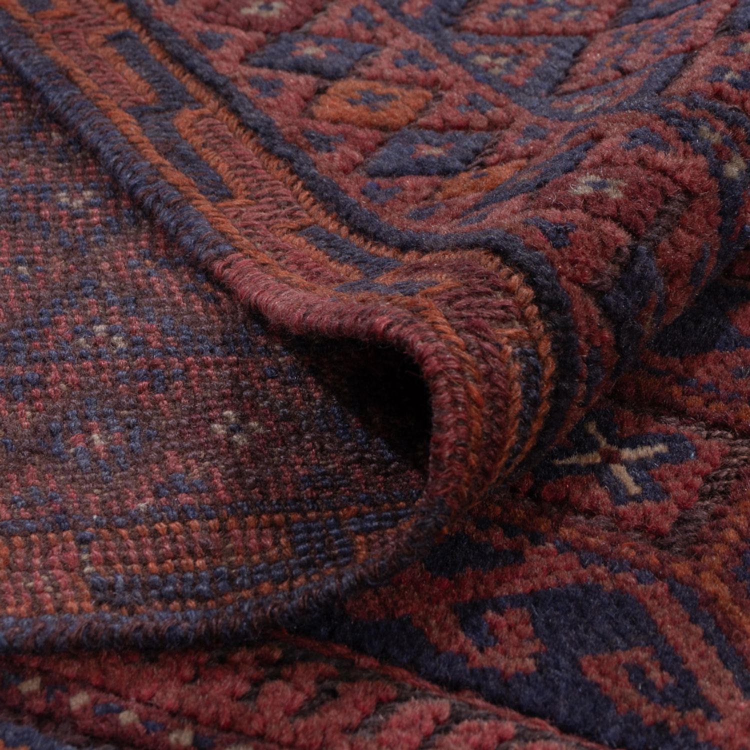 Kelimteppe - Orientalsk - 198 x 158 cm - mørk beige