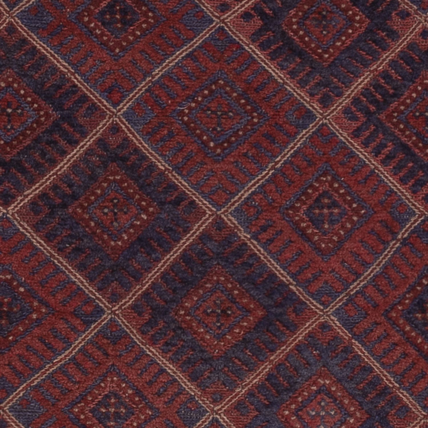 Kelimteppe - Orientalsk - 188 x 150 cm - mørk beige