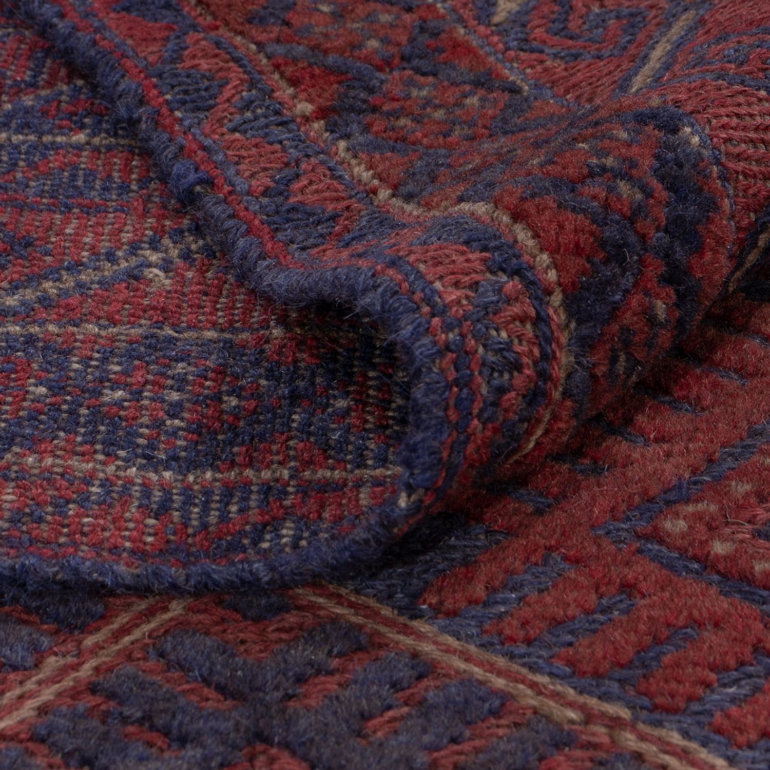 Kelimteppe - Orientalsk - 188 x 150 cm - mørk beige