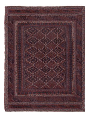 Kelim Rug - Oriental - 197 x 155 cm - dark beige