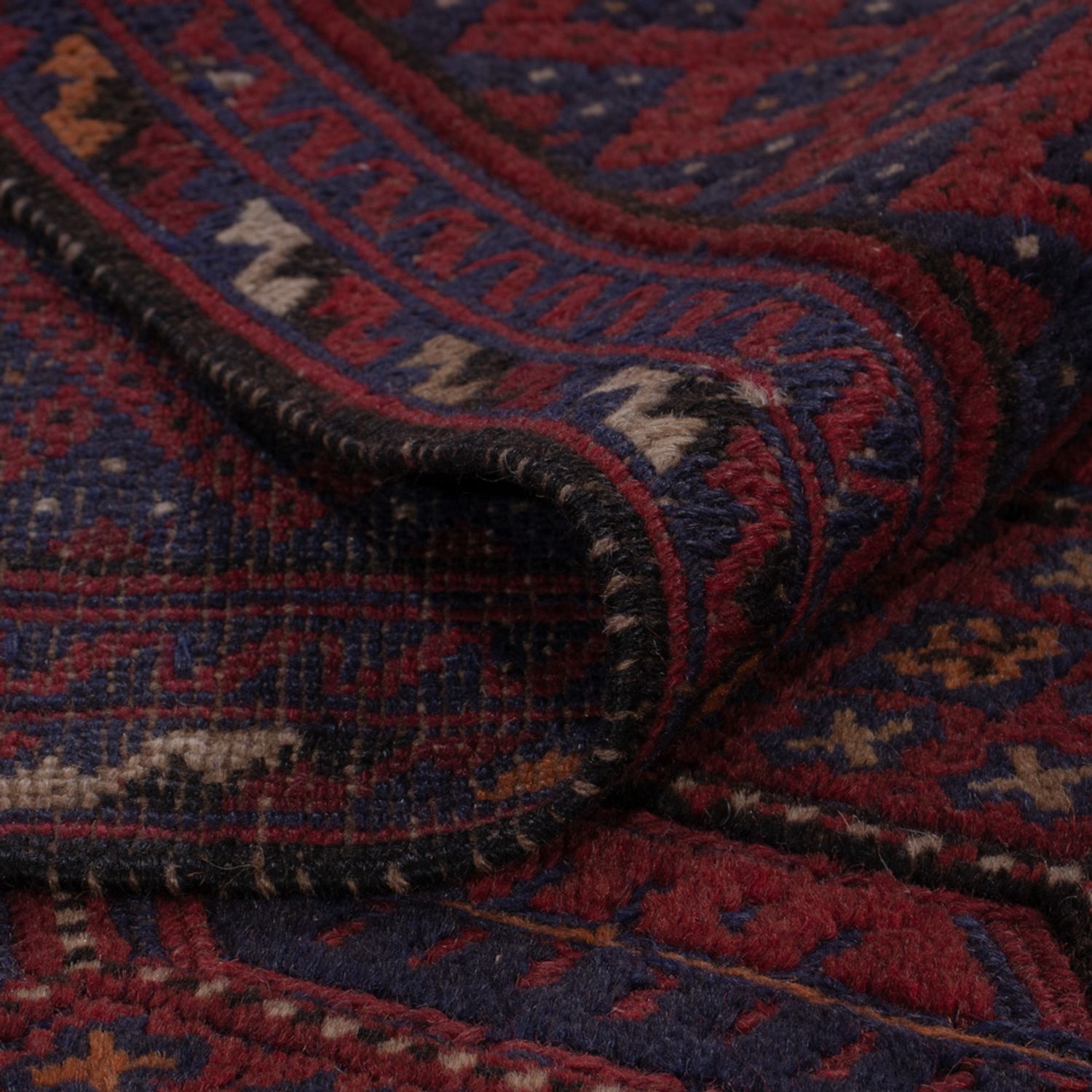 Kelimteppe - Orientalsk - 190 x 159 cm - mørk beige