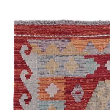 Corredor Tapete Kelim - Splash - 287 x 80 cm - bege escuro