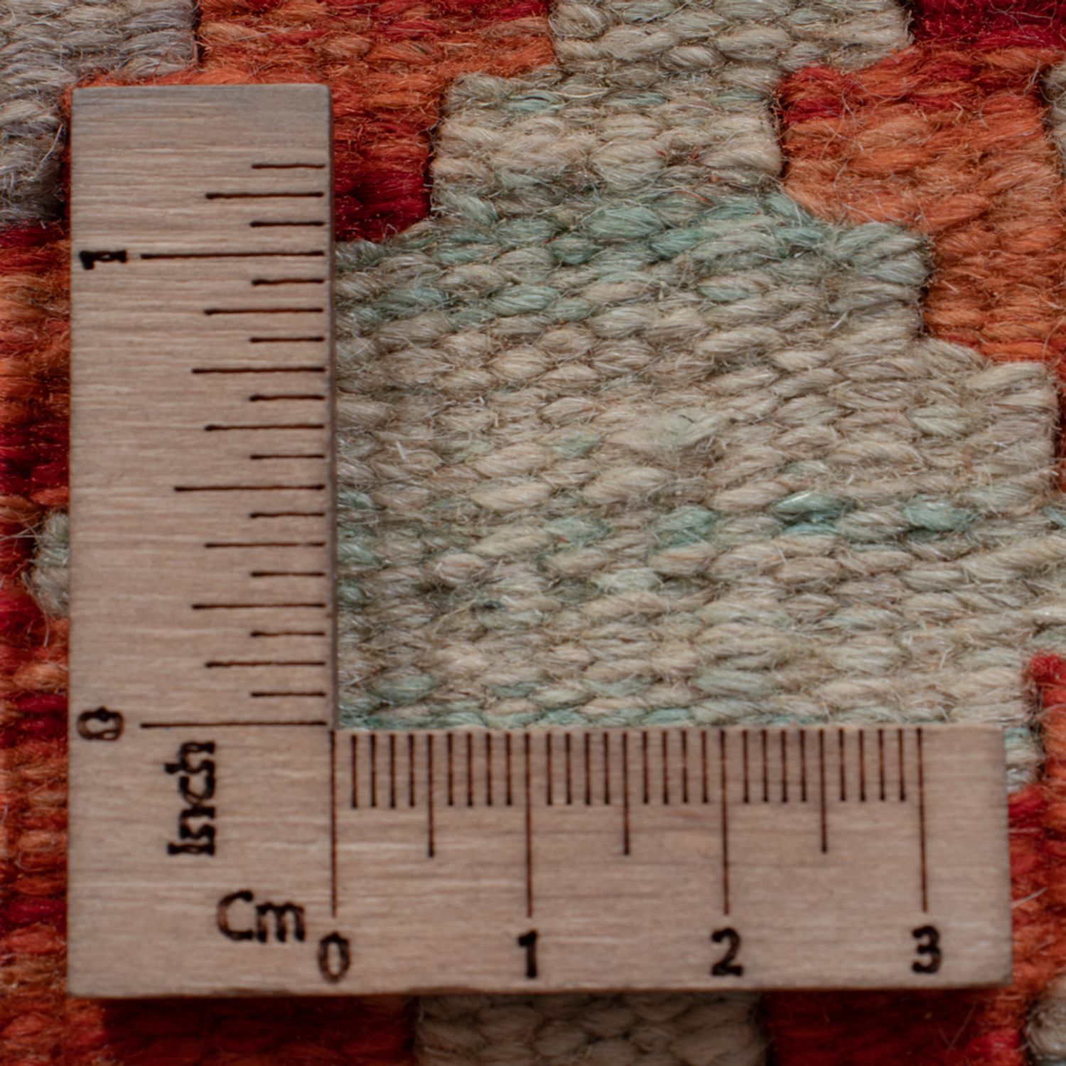 Løper Kelimteppe - Splash - 246 x 84 cm - flerfarget