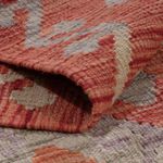 Løper Kelimteppe - Splash - 246 x 84 cm - flerfarget