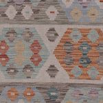 Løper Kelimteppe - Splash - 247 x 85 cm - flerfarget