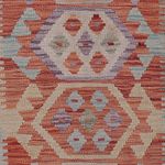 Løper Kelimteppe - Splash - 248 x 88 cm - flerfarget