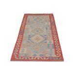 Runner Kelim Rug - Splash - 246 x 83 cm - multicolored