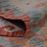 Løper Kelimteppe - Splash - 298 x 82 cm - flerfarget