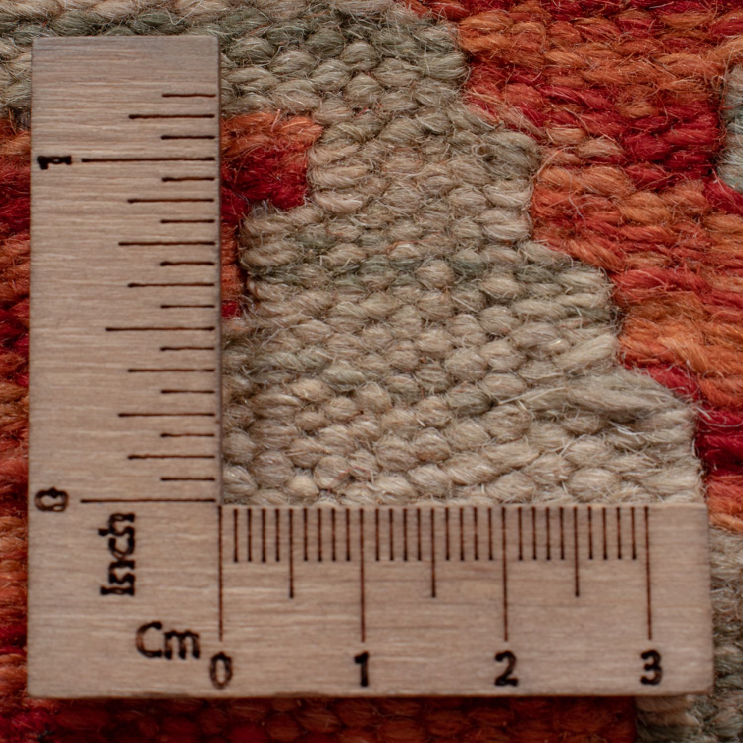 Løper Kelimteppe - Splash - 404 x 80 cm - flerfarget