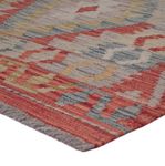 Løper Kelimteppe - Splash - 257 x 85 cm - flerfarget