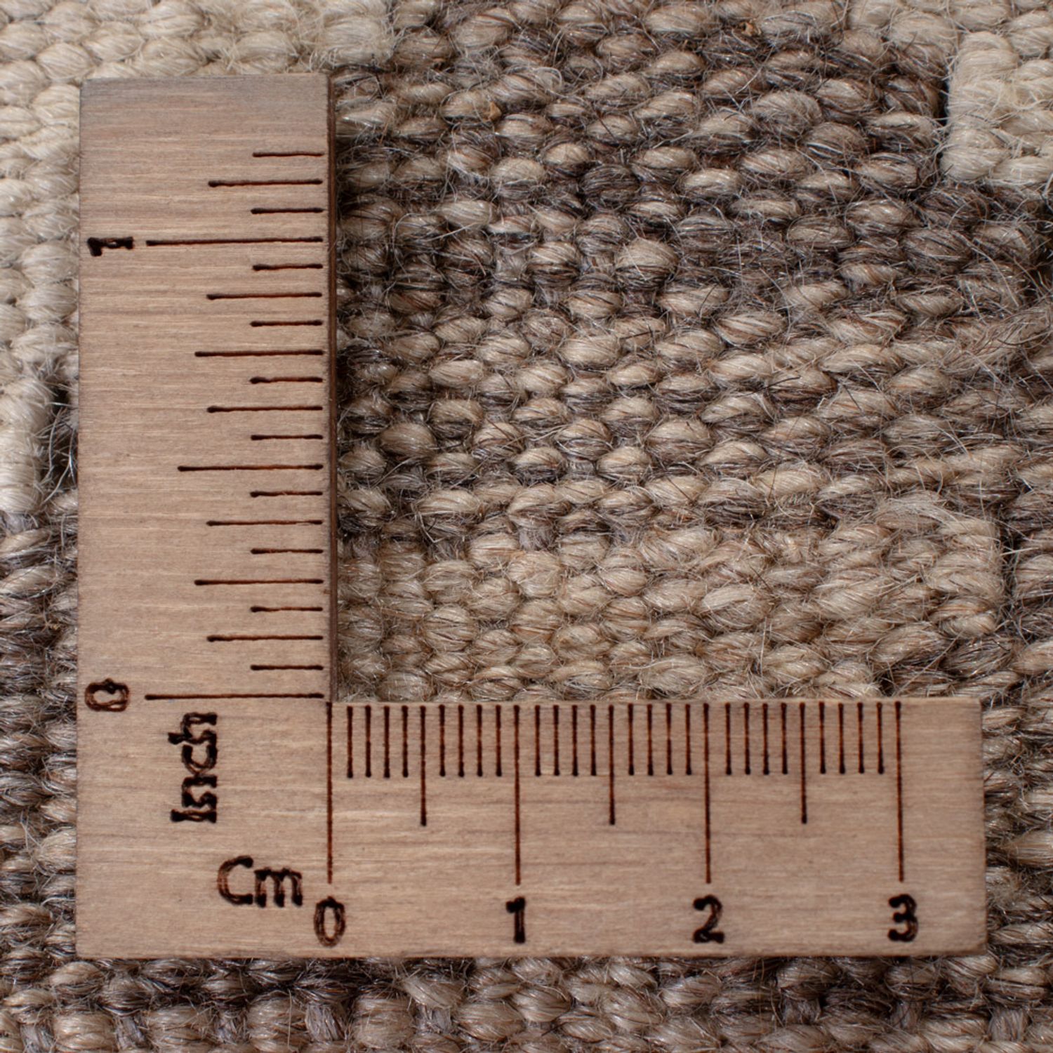 Løper Kelimteppe - Splash - 242 x 85 cm - mørkegrå