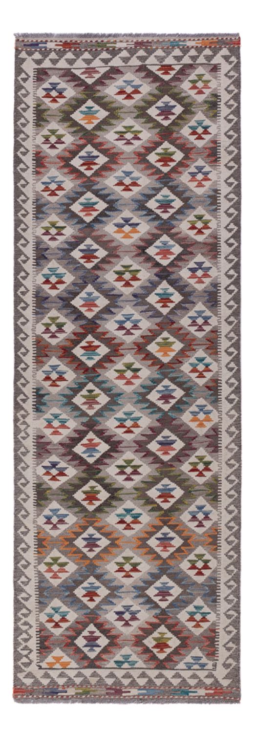 Runner Kelim Rug - Splash - 249 x 84 cm - multicolored