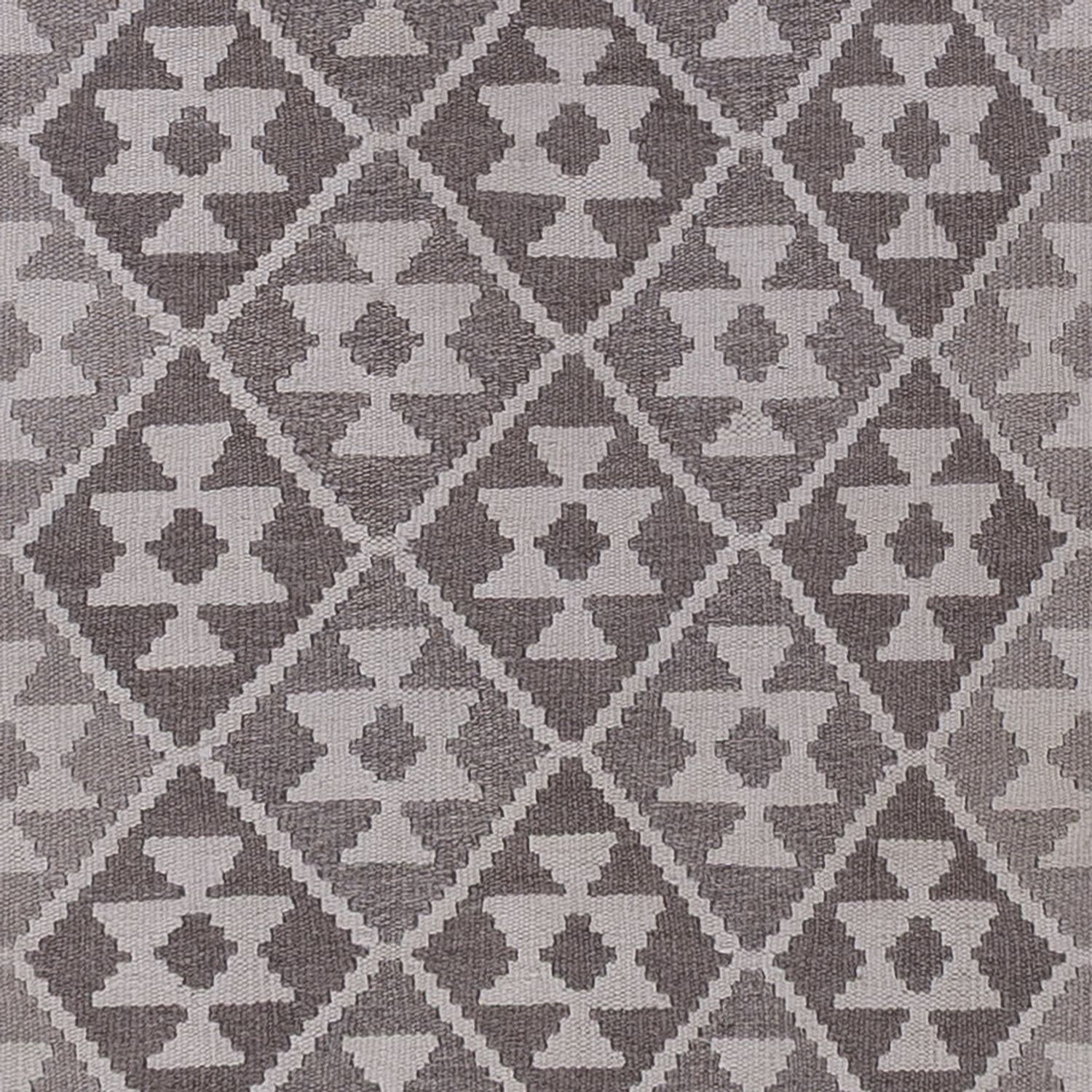 Runner Kelim Rug - Splash - 393 x 81 cm - dark grey