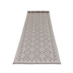 Runner Kelim Rug - Splash - 393 x 81 cm - dark grey
