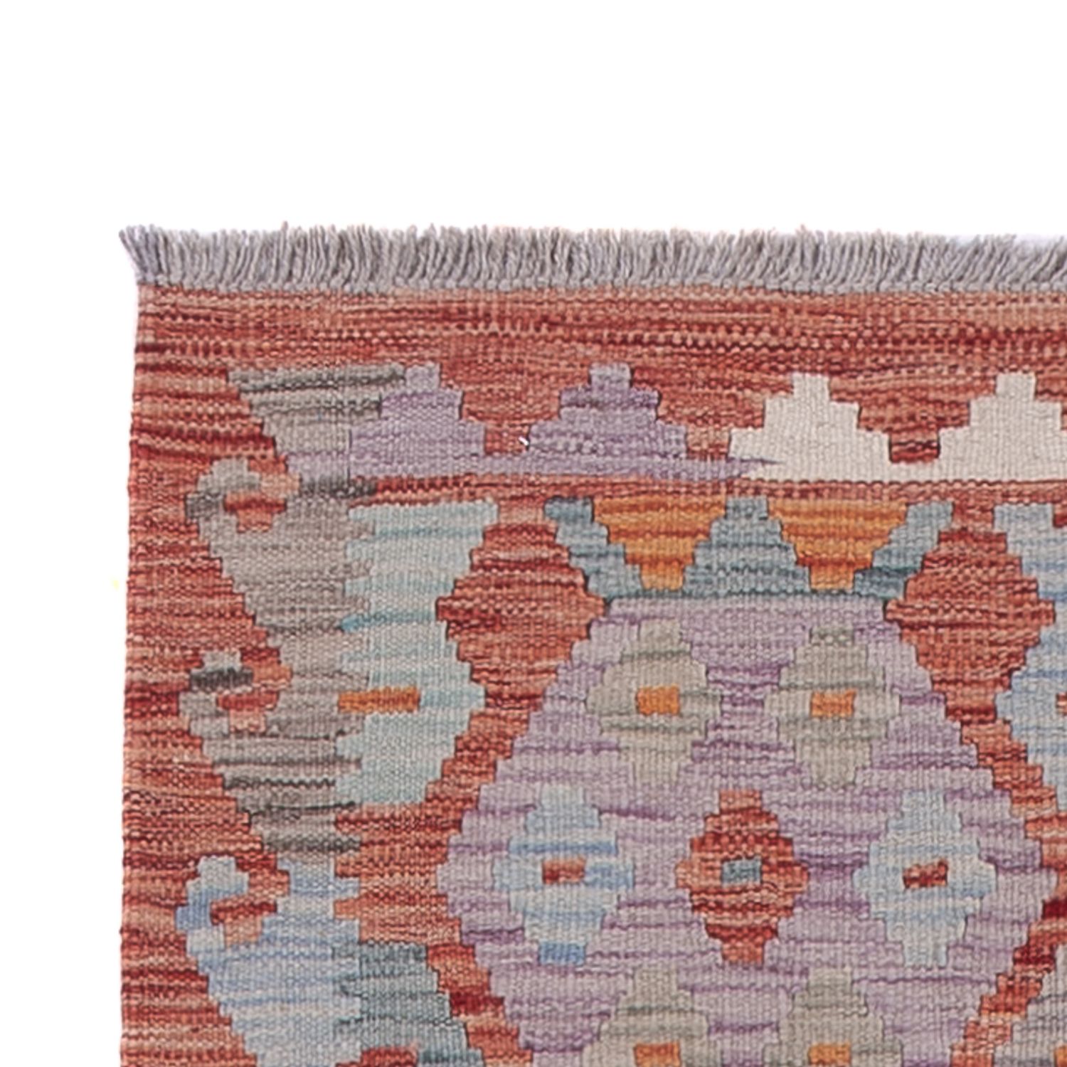 Runner Kelim Rug - Splash - 295 x 82 cm - multicolored