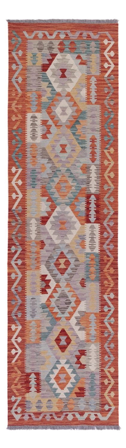 Runner Kelim Rug - Splash - 292 x 79 cm - multicolored