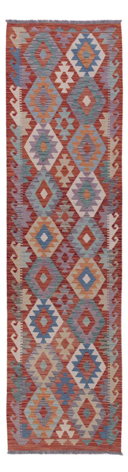 Runner Kelim Rug - Splash - 299 x 83 cm - multicolored