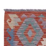 Runner Kelim Rug - Splash - 299 x 83 cm - multicolored